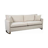 Coaster Corliss Upholstered Arched Arms Sofa Beige Model 508821